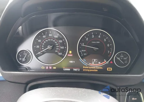 2016 BMW 328I from USA, damaged, VIN WBA8E9G50GNT84852